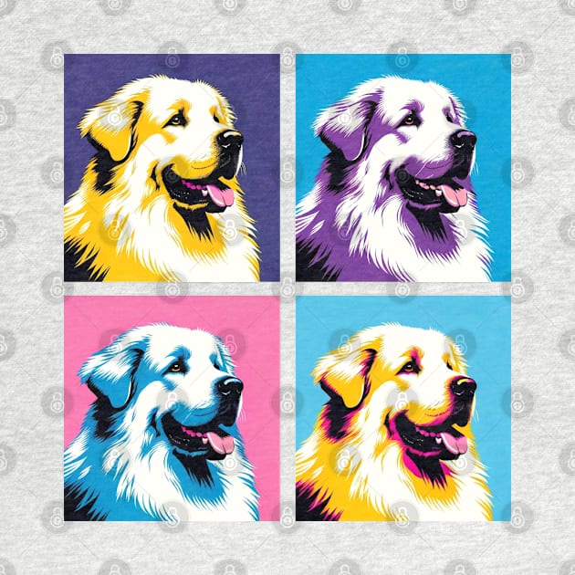 Great Pyrenees Pop Art - Dog Lovers by PawPopArt